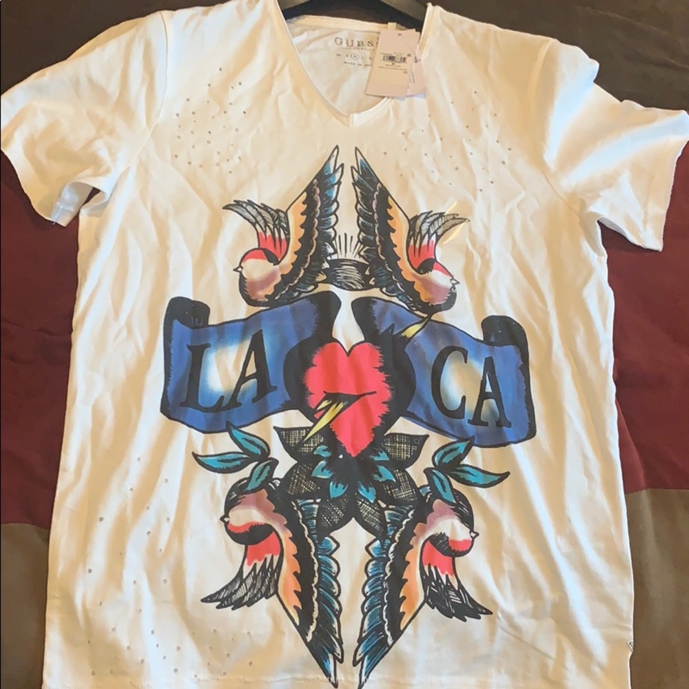 NEW Guess v neck shirt